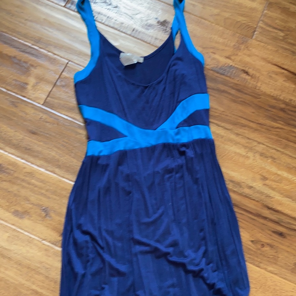 Maxi Dress Blue and Teal